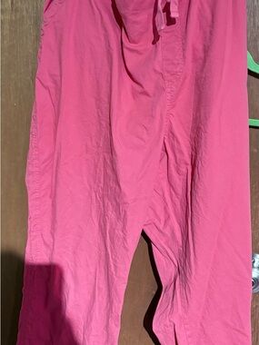Sonoma Bright Coral Pull-On Casual Pants 2X